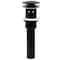 Novatto WALTZ Widespread 2-Handle Lavatory Faucet in Matte Black with Drain NBF-112MB-PUD - alternate 5